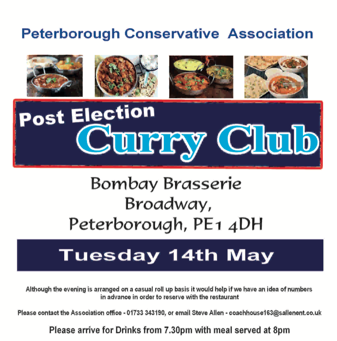 Curry Club 14th May