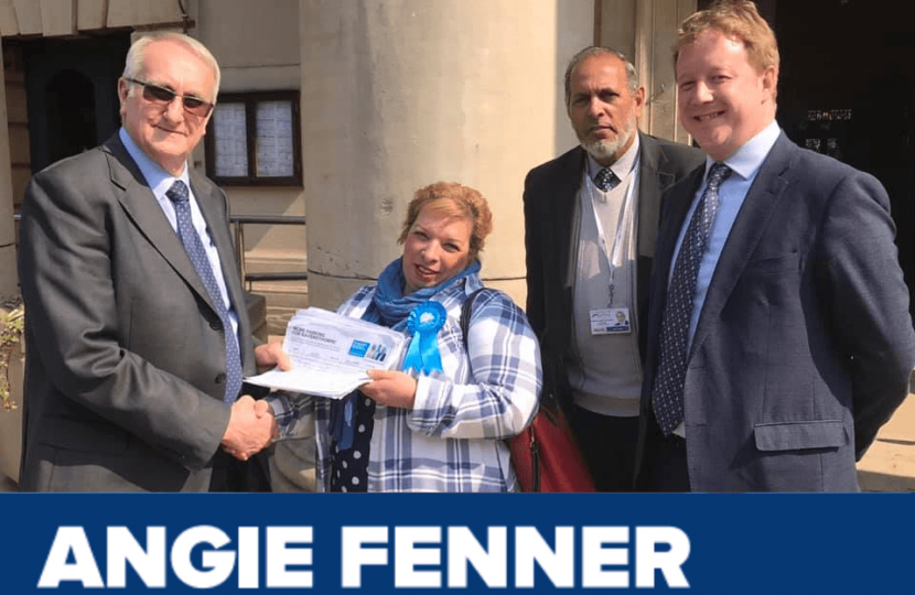 Angie Fenner, Conservative Candidate for Ravensthorpe