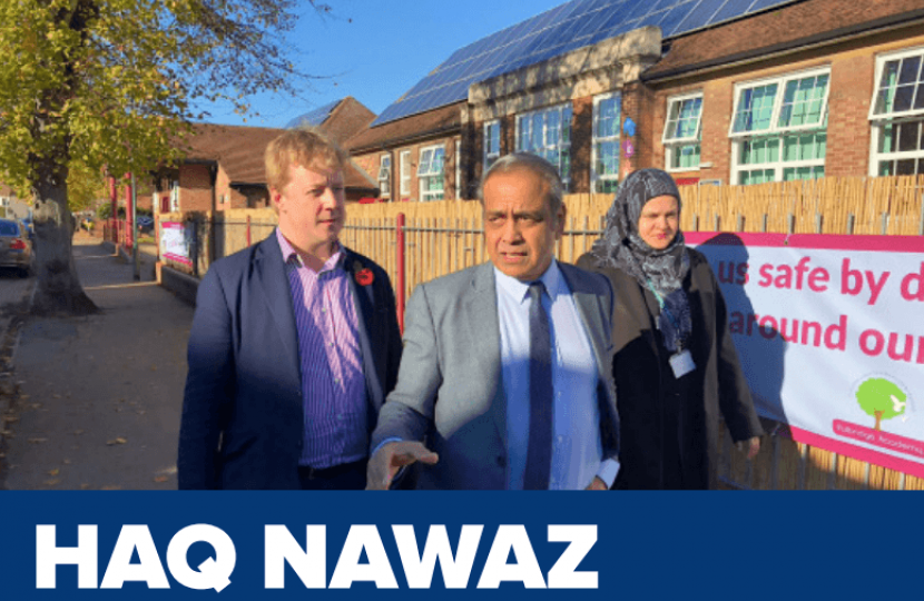 Haq Nawaz, Consrvative candidate for North Ward