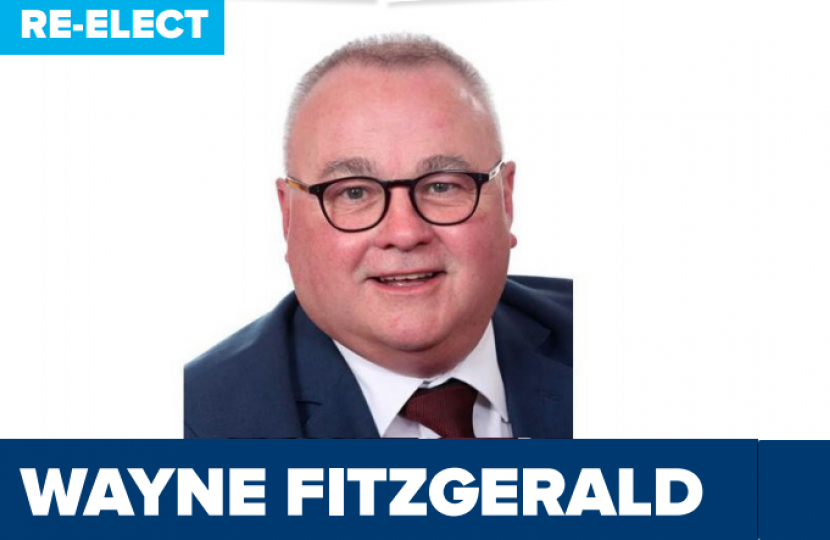 Councillor Wayne Fitzgerald for West Ward