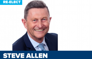 Re-elect Councillor Steve Allen, Eye Thorney and Newborough Ward