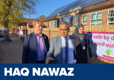 Haq Nawaz, Consrvative candidate for North Ward