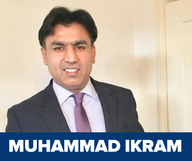Muhammad Ikram, conservative Candidate for East Ward
