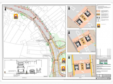 Road plans for Elmfield road 